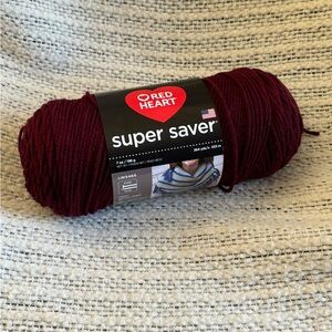 Red Heart Super Saver Yarn - Claret